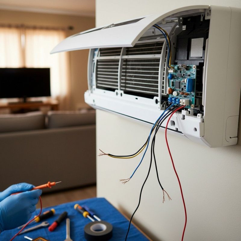 Minisplit Heat Pump Repair detail